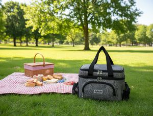 Bolsa Refrigerante Multifuncional para Exteriores, Tamaño Pequeño 15 L, Neopreno, Cierre de Cremallera, Almacenamiento de Alimentos - Product Image 2