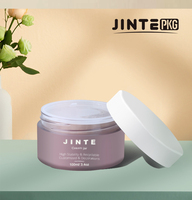 Emballage cosmétique en plastique personnalisé de luxe 4oz 5oz 6oz 8oz Pots bruns à paroi épaisse pour crème corporelle Pots de masque capillaire au beurre