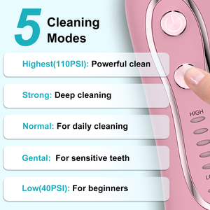 <span class=keywords><strong>Limpiador</strong></span> <span class=keywords><strong>de</strong></span> <span class=keywords><strong>dientes</strong></span> eléctrico H2ofloss <span class=keywords><strong>de</strong></span> 300ML, irrigador Dental recargable <span class=keywords><strong>de</strong></span> 2500mAh, resistente al agua IPX7, 5 modos, portátil, agua Oral - Product Image 2