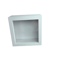 5x5 petite boîte d'ombre cadre vitrine boîte pour souvenirs, artisanat, billets et photos