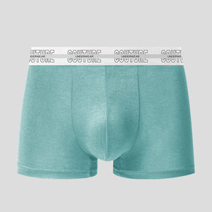 Venta caliente de fábrica logotipo personalizado elástico de talla grande ropa interior cómoda pantalones cortos suaves Calzoncillos Bóxer hombres ropa interior - Product Image 6