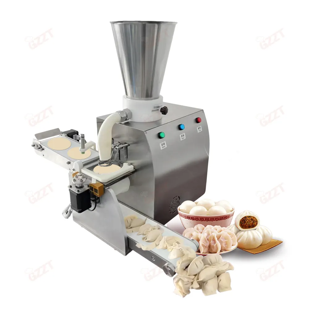 Máquina de fazer bolinhos Shaomai pequena semiautomática de mesa do fabricante, máquina formadora de empanada Gyoza Wonton Shumai Siomai