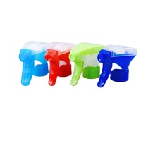 Vente en gros de pulvérisateurs à gâchette entièrement en plastique, anti-déversement, avec bouchon à vis, tête de pulvérisation réglable en mousse, flacons 28 410 400 415
