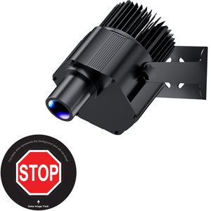 Passarela pedonal industrial de alta potência Gobo projetor tráfego exterior aviso projeção sinal de tráfego publicidade luz - Product Image 5