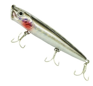 Popper — leurre méné rigide coulant avec hameçon tripple, appât artificiel de type poisson nageur idéal pour la pêche à la carpe, Popper, 178mm, 68g - Product Image 6