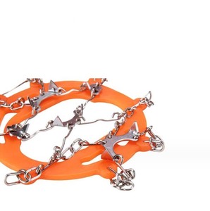 Antislip 8 Roestvrijstalen <span class=keywords><strong>Spikes</strong></span> Lopen Tractie Stijgijzers Sneeuwgrepen Ijsschoen Voor Laarzen Schoenen 36-45Cm Eu Markt