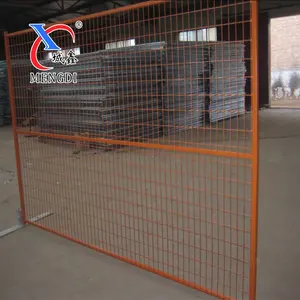 Valla temporal galvanizada más vendida para paneles de valla de alambre soldado de Australia valla de Construcción temporal