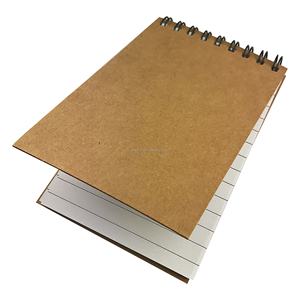 Promosi ukuran saku Notebook kertas batu dengan sampul karton daur ulang dalam stok NB003 hadiah promosi NoteBook kertas Batu - Product Image 5