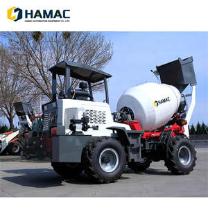 Hormigonera Móvil Autocargable de 1m3 en Oferta, Motor y Bomba Automáticos para la Industria de la Construcción, Descarga Automática - Product Image 1
