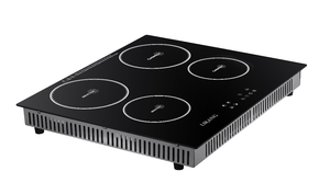 Hornillo eléctrico de inducción de cerámica, cuatro quemadores, cocina, dos infrarrojos y dos inducción - Product Image 3