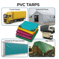 Bâche en PVC enduit résistante aux intempéries et aux UV pour la protection des camions et l'agriculture