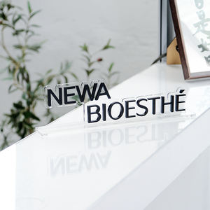 Panneau de signalisation de bureau en acrylique panneau de mot en trois dimensions décoration de magasin de haute qualité simple personnalisée - Product Image 5