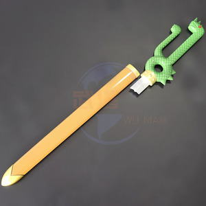 <span class=keywords><strong>Espada</strong></span> Rotada de <span class=keywords><strong>Meliodas</strong></span> de los Siete Pecados Capitales, 77 cm, Mango de Dragón Lostvayne, Accesorio de Cosplay con Funda Dorada - Product Image 4