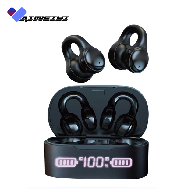 X56 TWS  Earphones Noise Reduction Ear Clip Bone Conduction for Sports Headset