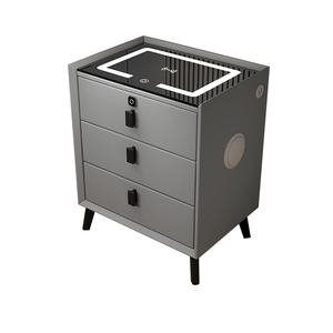 Eenvoudige Meubels Massief Hout Smart Nightstands Groothandel Goedkope Slaapkamer Meubelen Lade Opslag Smart Nachtkastje - Product Image 5