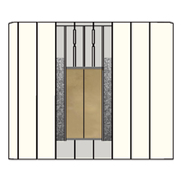 Sala de estar Opciones de programación diarias y semanales portátiles 230V 100% Eficiencia térmica Calentador eléctrico de carcasa de aluminio para habitación
