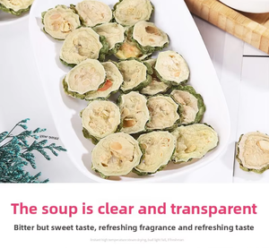 Tranches de melon amer séché d'origine Guangxi en gros, 500g, Nouveaux produits, Thé déshydraté amincissant aux herbes, Conditionné en bouteille, Durée de conservation 18 mois - Product Image 6