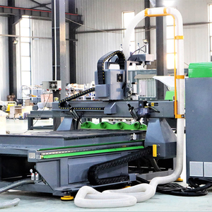 Router CNC 1325 con Cambiador Automático de Herramientas, Multihusillo, Cuatro Ejes de Procesamiento para Puertas y Gabinetes de Madera - Product Image 2
