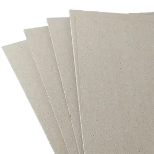 Factory Price 1.5mm 1.6mm 2.2mm Gray Chipboard 700 * 1000mm Large Sheet Size