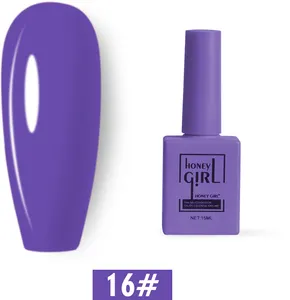 Suministros de uñas salón de belleza arte 60 colores set UV gel polaco Crea tu propia marca UV Nail Gel Polish