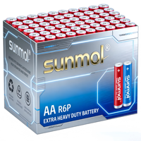 Paket Baterai Alkaline 1.5V AA AAA Tahan Lama Berwarna-warni Sekali Pakai untuk Remote Control Jam Kamera Senter