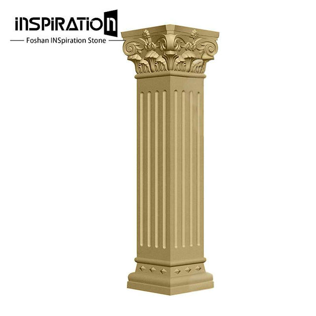 Adjustable Square Column Formwork - Plastic Concrete Mould for Pillar & Baluster Construction