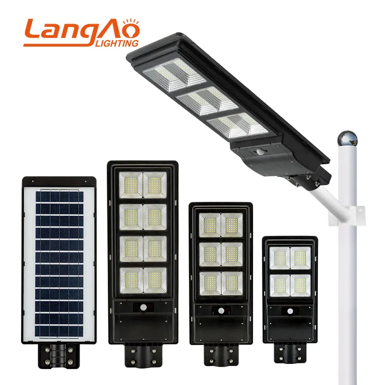 New Product Automatic Waterproof Integrated Outdoor Road Garden Square 60W 90W 120W All In One Solar Led Street Light