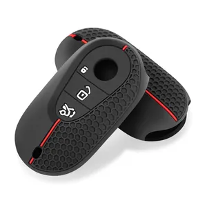 Housse de <span class=keywords><strong>protection</strong></span> pour clé de voiture en silicone pour <span class=keywords><strong>Mercedes</strong></span> Benz Classe C S W206 W223 S350 C260 C300 S400 S450 S500 - Product Image 1