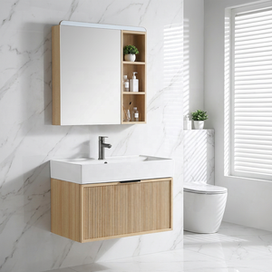 Muebles Sanitarios Suspendidos para Baño: Gabinetes de Diseño Creativo Montados en Pared - Product Image 1