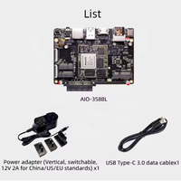 Carte IA 8K SOM RK3588 Octa-Core, Module Système sur Carte (SoM) Open Source Android Ubuntu Linux Rockchip 32 Go LPDDR4X