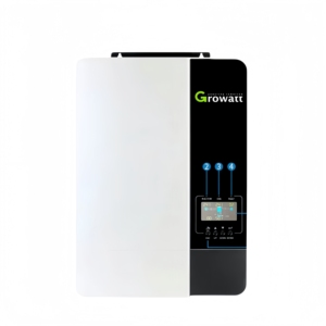 Sistema Solar Híbrido Monofásico Growatt SPF 5000 con 93% de Eficiencia, IP20 a Prueba de Polvo para Instalaciones en Exteriores - Product Image 1