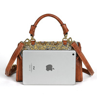 Sac à bandoulière vintage en diamant, sac à main de luxe pour femme, pochette de soirée