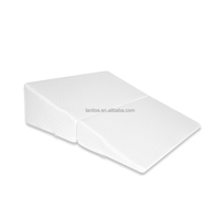 Verstellbares 2-in-1 Orthopädisches Memory-Schaum-Keilkissen mit Faltbarem Design für Nacken-, Rücken- und Beinstütze, für Bett und Sofa