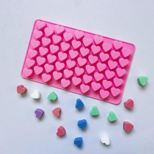 Silicone Heart Shape Baking Cake Mousses Mold Digital <strong>Chocolate</strong> Mold Hammer Set for <strong>Valentine</strong> - Product Image 2