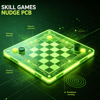 Placa PCB para Máquina de Juegos de Habilidad, Placa de Circuito PCBA SMT Personalizada para Máquina de Juegos de Arcade que Funciona con Monedas