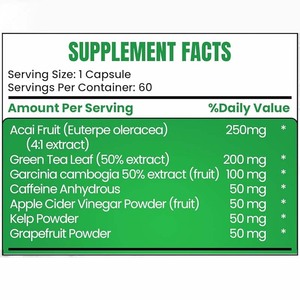 Capsules de gestion du poids pour femmes pour brûler les graisses <span class=keywords><strong>et</strong></span> gérer le poids <span class=keywords><strong>et</strong></span> fournir un supplément d'amincissement de la taille <span class=keywords><strong>puissant</strong></span> - Product Image 3