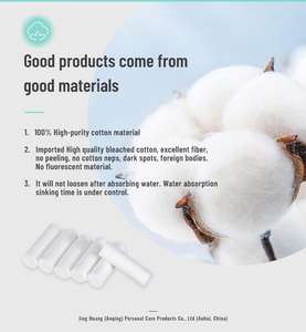 Rollos de Algodón <span class=keywords><strong>Dental</strong></span> 22*30mm para Cirugía Oral, Hemostasia y Control de Saliva, Rollos de Algodón NO Estériles para Uso en Clínicas Dentales - Product Image 5