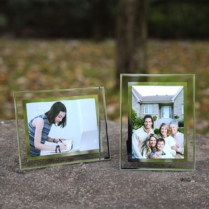 Tinh Thể Trong Suốt Thủy Tinh Hình Ảnh Giấy Chứng Nhận A4 Gắn Khung 6Inch 7Inch A5 Hiển Thị Khung Tường Treo Cho Du Lịch Bạc Kim Loại - Product Image 2