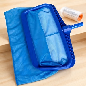 Durable <strong>Pool</strong> Surface Scoop Net, High Density Fine Weave Mesh Collect <strong>Leaves</strong>, Bugs <strong>and</strong> Tiny Impurities - Product Image 5