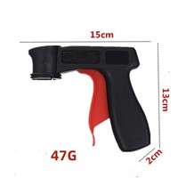Poignée de déclenchement pour aérosol, adaptateur de peinture réutilisable, poignée pour bombes aérosols standard, logo personnalisé, autres outils à main