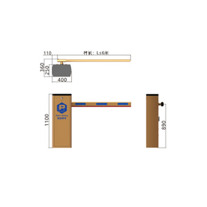 Parking <strong>Barrier</strong> Traffic Cheap DC Brushless Motor <strong>Barrier</strong> Gate Automatic Boom <strong>Barrier</strong> - Product Image 2