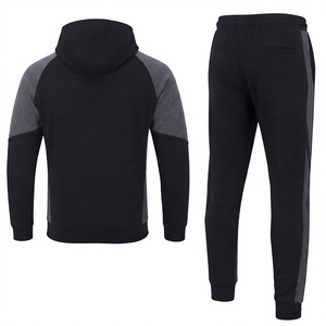 Professional Men's Hooded Sweat Tracksuit Cotton Fleece Pullover <b>Athletic</b> Running Gym Fitness Lifestyle Winter Wear Tracksuit - Product Image 2