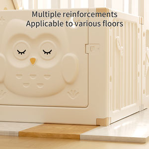 Maison de jeu multifonctionnelle en plastique pour enfants, intérieure/extérieure, avec support de rangement moderne pour l'organisation des jouets et la chambre à coucher - Product Image 2