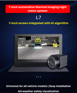 Modelo L7 256*192 Sistema de Visión Nocturna Térmica de 7 Pulgadas con Detección de Vehículos y Peatones por IA Universal - Product Image 3