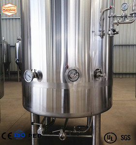 1000 Liter Rvs Cooling Jacketed Geïsoleerde Conische 10HL 1000L Bier Brite Tank Met <span class=keywords><strong>CO2</strong></span> Koolzuur Steen - Product Image 5