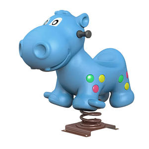 Ngoài trời/trong nhà mùa xuân động vật mùa xuân Rider bền nhựa và kim loại Rocking Horse cho các trường học nhà hoặc trung tâm mua sắm sử dụng - Product Image 2