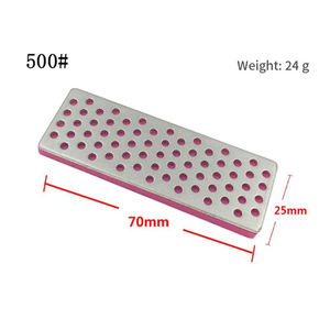 4 Pcs/Set Backing Whetstone Block Pour Ski Edge Skiing Sharpeners 240 360 500 1000 Grit Diamond Sharpening Hone Stone - Product Image 4