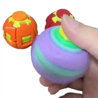 Balle anti-stress Pop It, jouet sensoriel à presser, anti-anxiété, pour bureau, salle de classe, OEM personnalisé