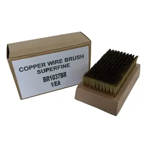 Copperwirebrush BR1037BR /1 EA convient pour le nettoyage des rouleaux en céramique d'impression