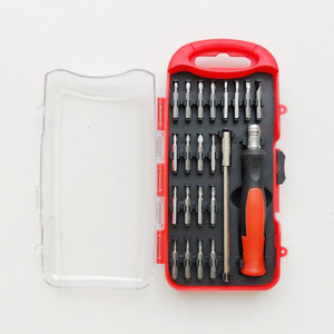 22Pc <b>Precision</b> <b>Screwdriver</b> <b>Set</b> For Mobile Phone Game Console Drone Repair Tool Kit Chromium Vanadium Steel Metric System - Product Image 2